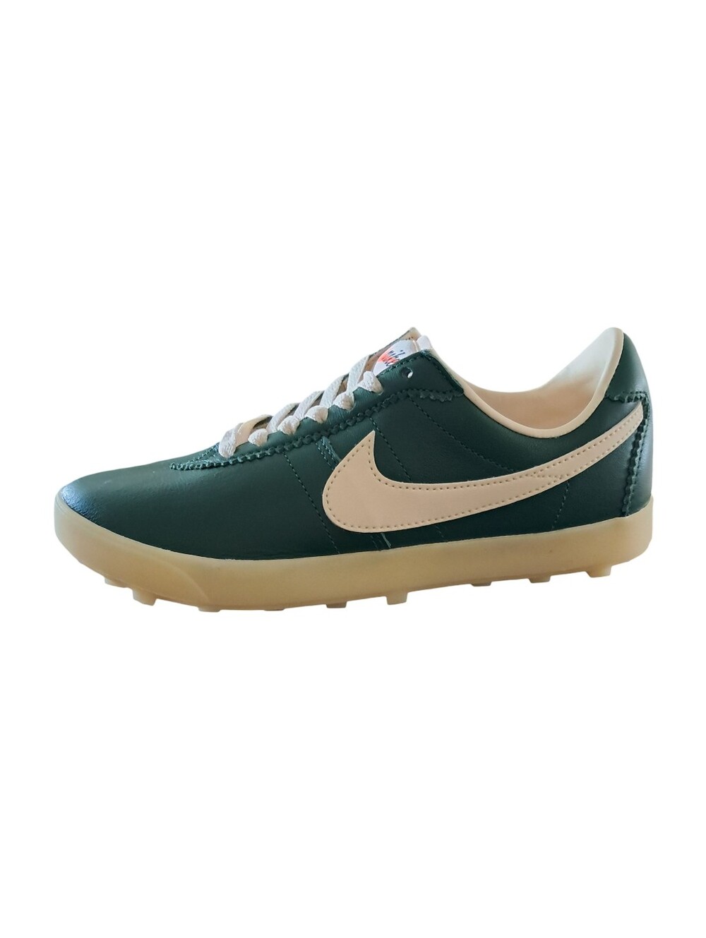 Nike Women's NEW Leather Astrograbber Shoes Sneakers Size 6 Fir/ Muslin/ Sail